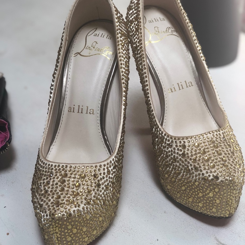 Bedazzled Heels